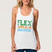 Motivierend Slogan Tank Top (Vorderseite)