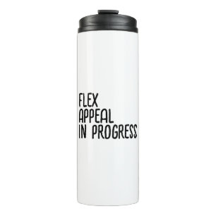 Motivierend Slogan Thermosbecher