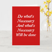 Motivierend Slogans Karte (Gelbe Blume)