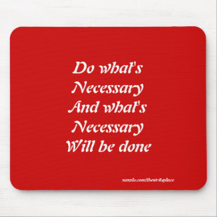 Motivierend Slogans Mousepad