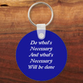 Motivierend Slogans Schlüsselanhänger (Vorderseite)