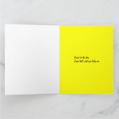 Motivierend Son-Geburtstagskarten Karte (Innenseite)