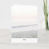 Motivierend Sonnenuntergang-Karte Karte (Rückseite)