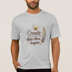 Motivierend Sport-Tek Wettbewerber T - Shirt
