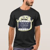 Motivierend Spracheinstellung für den Techniker T-Shirt (Vorderseite)