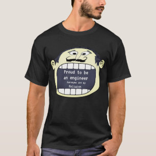 Motivierend Spracheinstellung für den Techniker T-Shirt