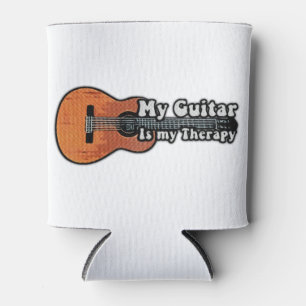 motivierend Sprichwort für Gitarrenspieler Dosenkühler