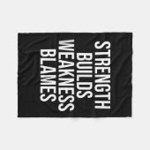 Motivierend Sprichwort für Stoiker-Weisheit-Liebha Fleecedecke (Vorderseite (Horizontal))