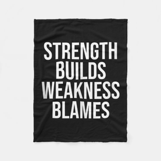 Motivierend Sprichwort für Stoiker-Weisheit-Liebha Fleecedecke (Vorderseite)