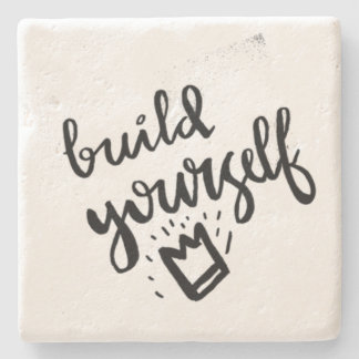 Motivierend Stone Untersetzer