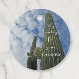 Motivierend Südwest-Saguaro-Kaktus Inspiration Geschenkanhänger