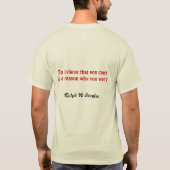 Motivierend T - Shirt (Rückseite)