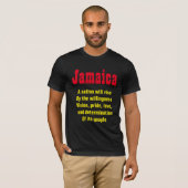 Motivierend T - Shirt Jamaikas (Vorne ganz)