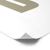 Motivierend TAGESCHÄFTSPOSTER EINSTELLEN Poster (Ecke)