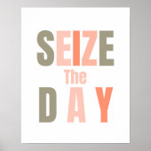 Motivierend TAGESCHÄFTSPOSTER EINSTELLEN Poster (Vorne)