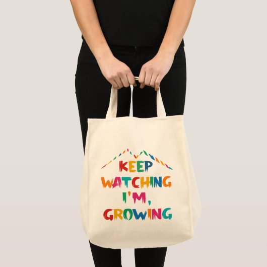 Motivierend Tasche - farbiges Wachstumsangebot (Vorderseite (Produkt))