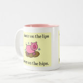 motivierend Tasse (Vorderseite Links)