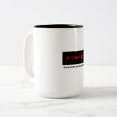 Motivierend Tasse (Vorderseite Links)