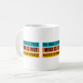 Motivierend Tasse (Vorderseite Links)