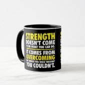 Motivierend Tasse (Vorderseite Links)