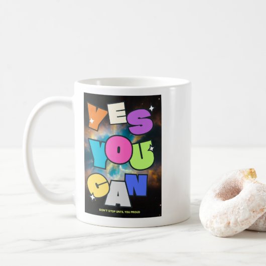 motivierend Tasse (Mit Donut)