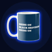 Motivierend Tasse der Afroamerikaner