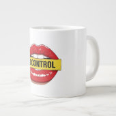 motivierend Tasse, inspirierende Kaffee-Tasse, geh Jumbo-Tasse (Vorderseite Rechts)