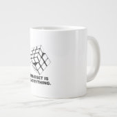 motivierend Tasse, inspirierende Kaffee-Tasse, geh Jumbo-Tasse (Vorderseite Rechts)