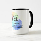 Motivierend Tasse, Regenbogenwolke Power noch Tasse (VorderseiteRechts)