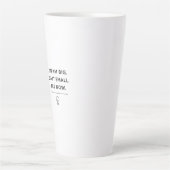Motivierend Tasse - Traum groß. Start Small. Jetzt (Vorderseite)