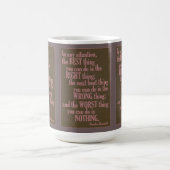 Motivierend Tasse von "Do Something" (Mittel)