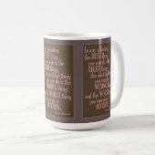 Motivierend Tasse von "Do Something" (VorderseiteRechts)