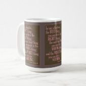 Motivierend Tasse von "Do Something" (Vorderseite Links)
