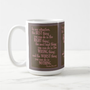 Motivierend Tasse von "Do Something"