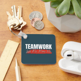 Motivierend Teamarbeit für kundenspezifische Logos Schlüsselanhänger