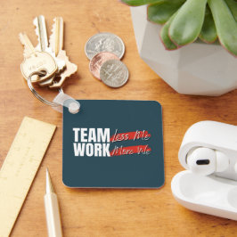 Motivierend Teamarbeit für kundenspezifische Logos Schlüsselanhänger