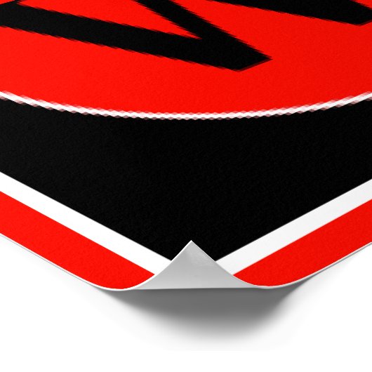 Motivierend Teamwork gewinnt Games Poster (Ecke)