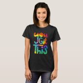 Motivierend Testing Day Shirt Lehrer Sie (Vorne ganz)