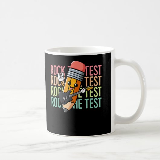 Motivierend Testtag für den Testlehrer Kaffeetasse (Rechts)