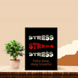 Motivierend Textgestaltung Poster