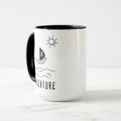 Motivierend Textgestaltung Tasse (Vorderseite Links)