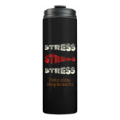 Motivierend Textgestaltung Thermosbecher (Vorderseite)