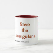 Motivierend Tier-Ursachen Tasse (Zentrum)