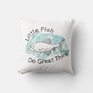Motivierend Tierfisch mit Inspiration Kissen