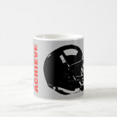 Motivierend Traum glauben Fußball erreichen Kaffeetasse (Mittel)