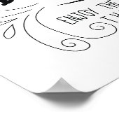 Motivierend Traum Großes Angebot Kunst drucken Poster (Ecke)