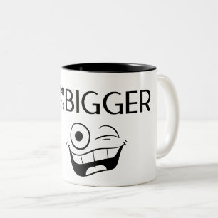 Motivierend Traum Zweifarbige Tasse