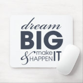 Motivierend Traumarbeits-Erfolg Mousepad (Mit Mouse)