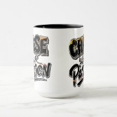 Motivierend Typografie Tasse (Zentrum)