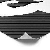 Motivierend Typografie-Zitat: Erfolg Poster (Ecke)